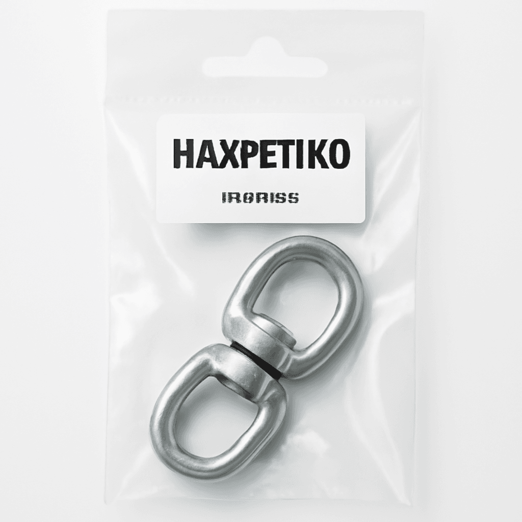 Вертлюг оцинкованный 6 (1шт BL), цена за уп НАКРЕПКО 119602