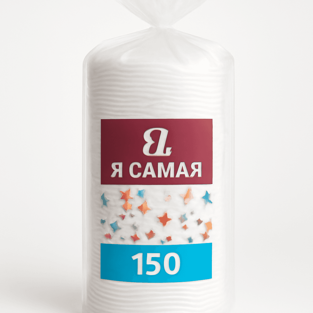 Ватные диски Я самая 150шт