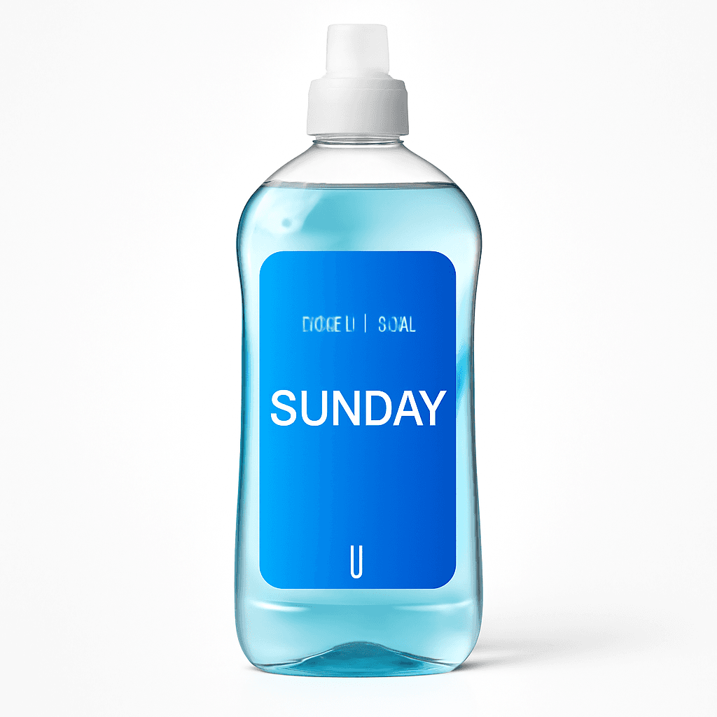 Sunday средство для стирки 1 л универсальное